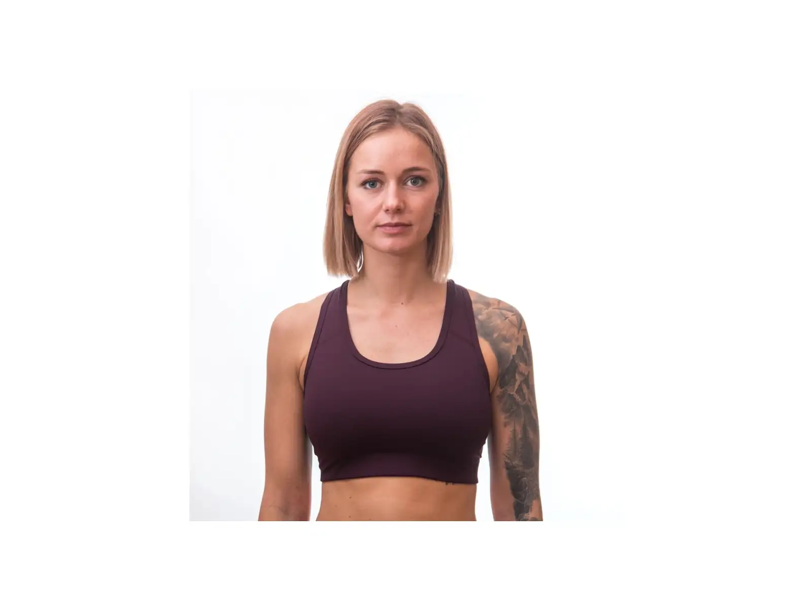 Sensor Infinity Eco women's bra Port Red