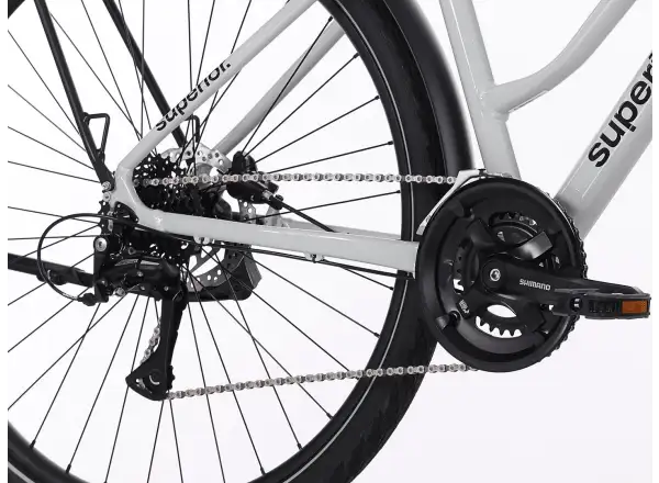 Superior Blox 6.2 T MS city bike Gloss Grey