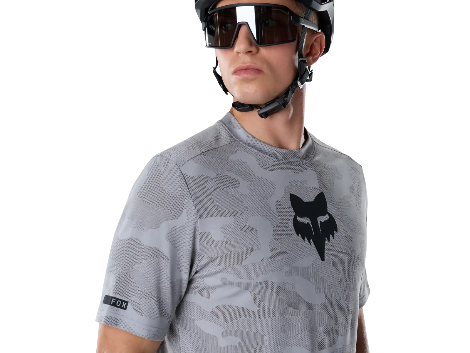 Fox Ranger TruDri men's jersey short sleeve Pewter