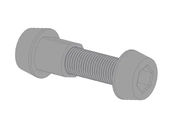 Superior bolt for carbon combo handlebars