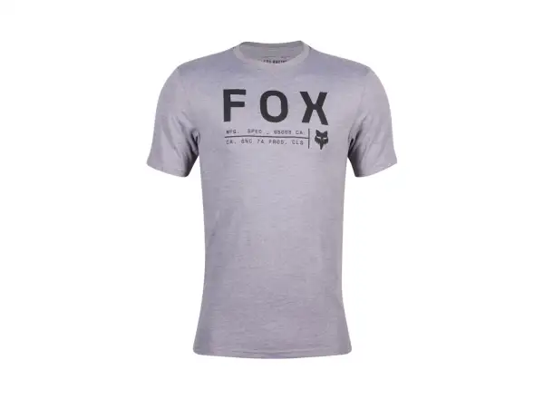Fox Non Stop men's T-shirt short sleeve Heather Graphite