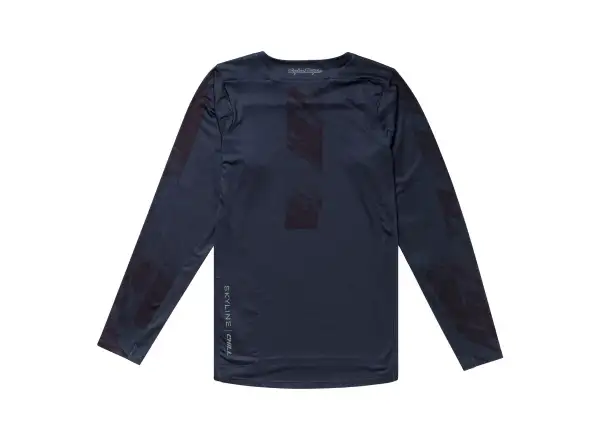 Troy Lee Designs Skyline Chill men's long sleeve jersey Rockslide Obsidian