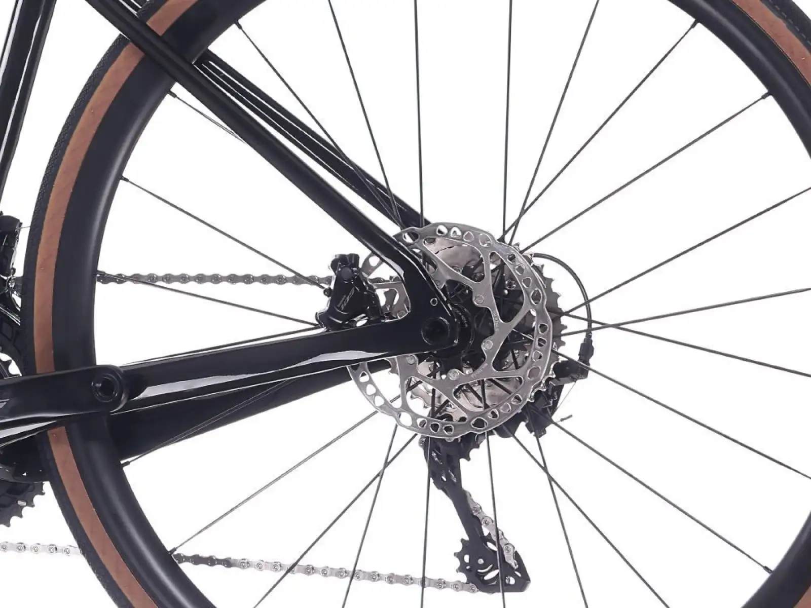 Rock Machine Lukk CR 80 gravel bike Gloss Metallic Black