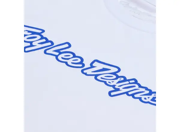Troy Lee Designs Signature men's T-shirt short sleeve White
