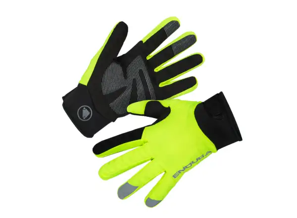 Endura Strike women's gloves Hi-Viz yellow