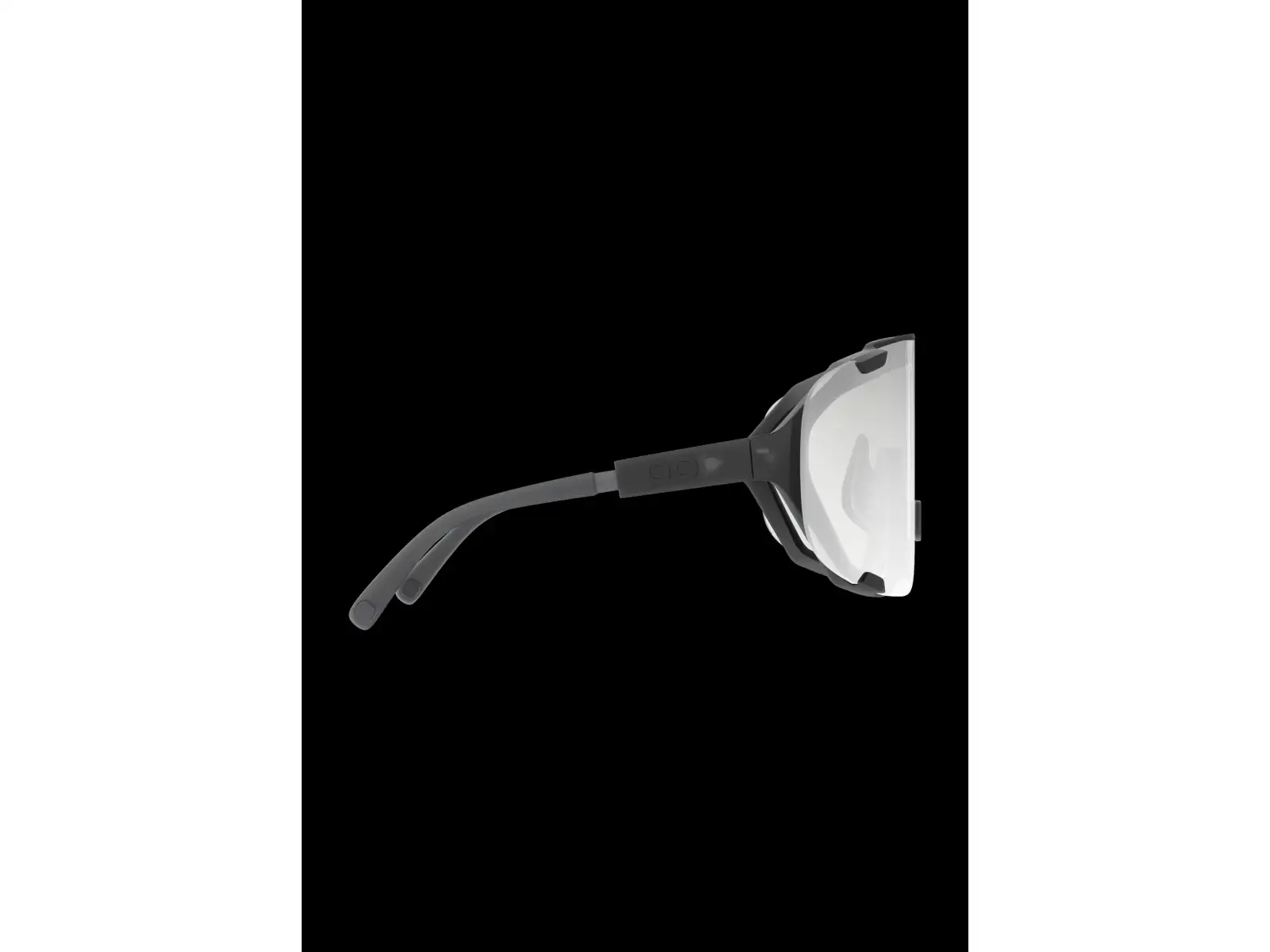 POC Devour WF Photochromic sunglasses Translucent Black/Clarity Photochromic/Changeable Grey