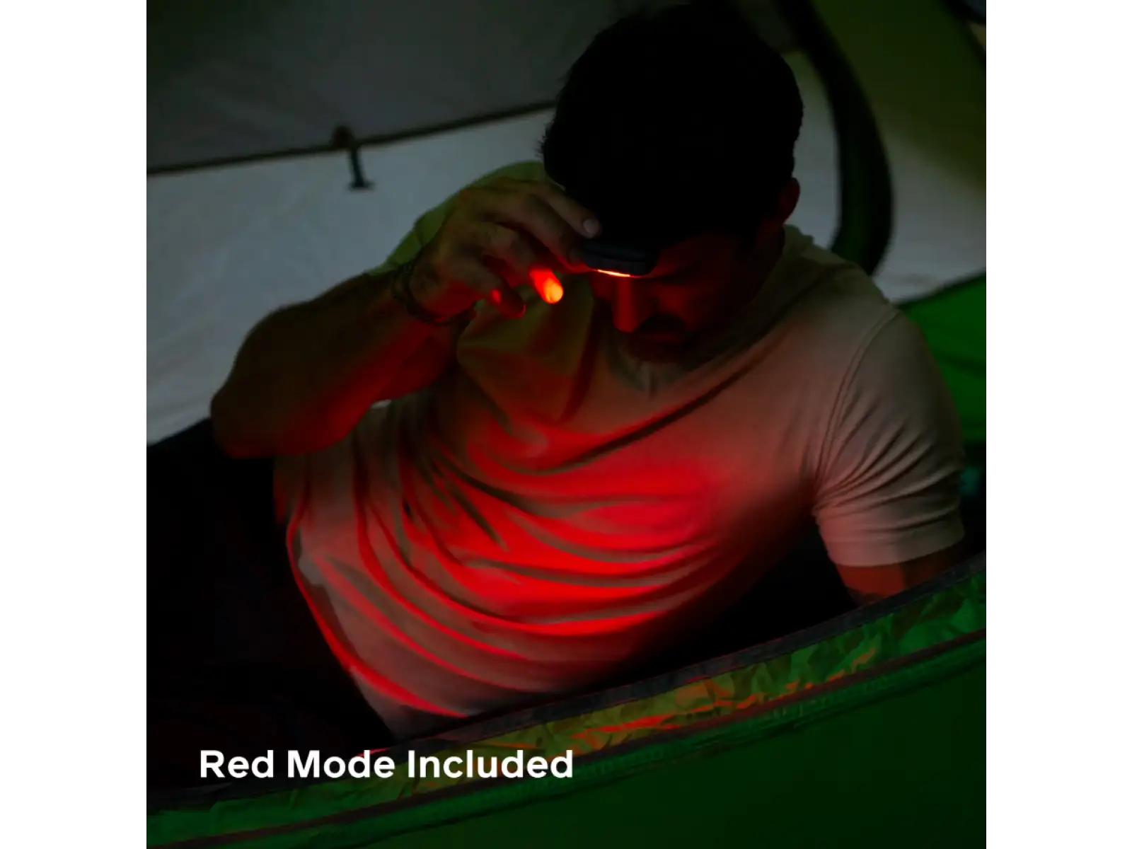 BioLite Range 500 headlamp Spark Red