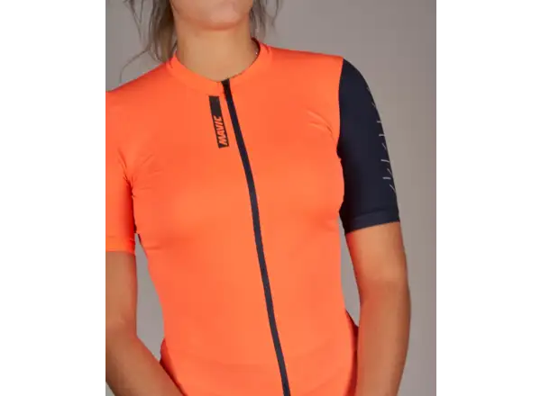 Mavic Essential women's jersey short sleeve Coral/Deep Blue