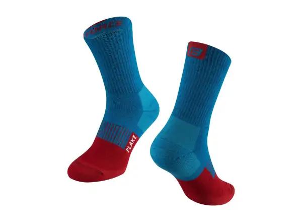 Force Flake winter socks blue/red