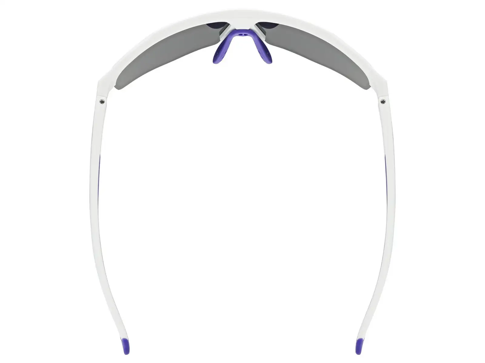 Uvex Axos Set glasses White Matt/Mirror Purple