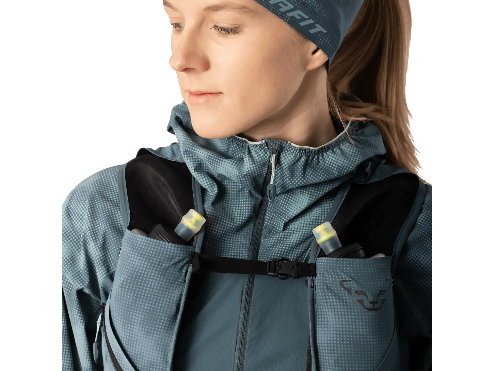 Dynafit Trail 6 Reflective running vest Cinder/Smoke Blue
