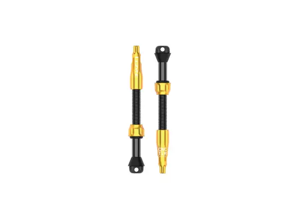 Lezyne CNC Pro tubeless valves 60mm Gold