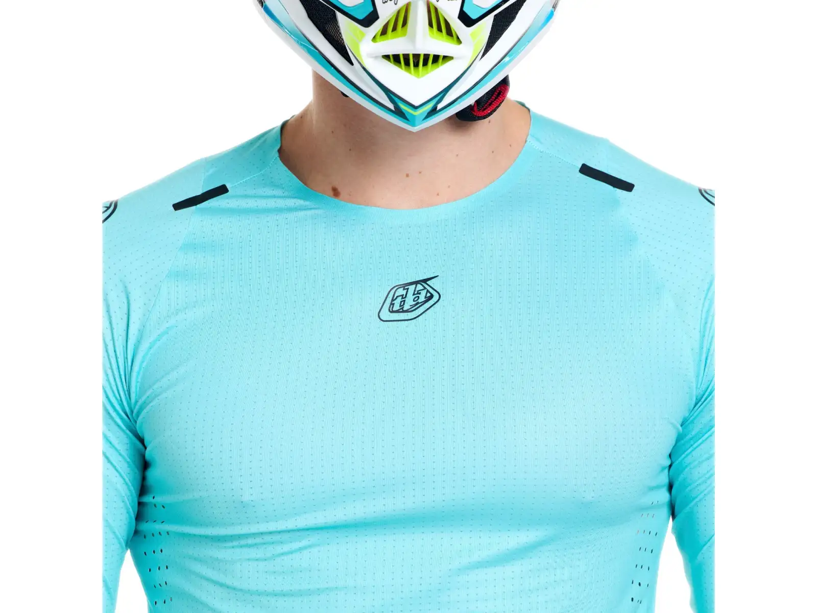 Troy Lee Designs Sprint Ultra men's jersey long sleeve Mono Real Teal