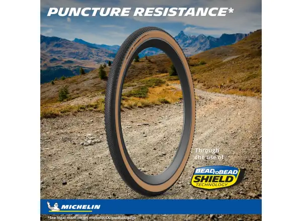 Michelin Power Gravel Competition Line 27.5" TS TLR gravel tire Black/Classic