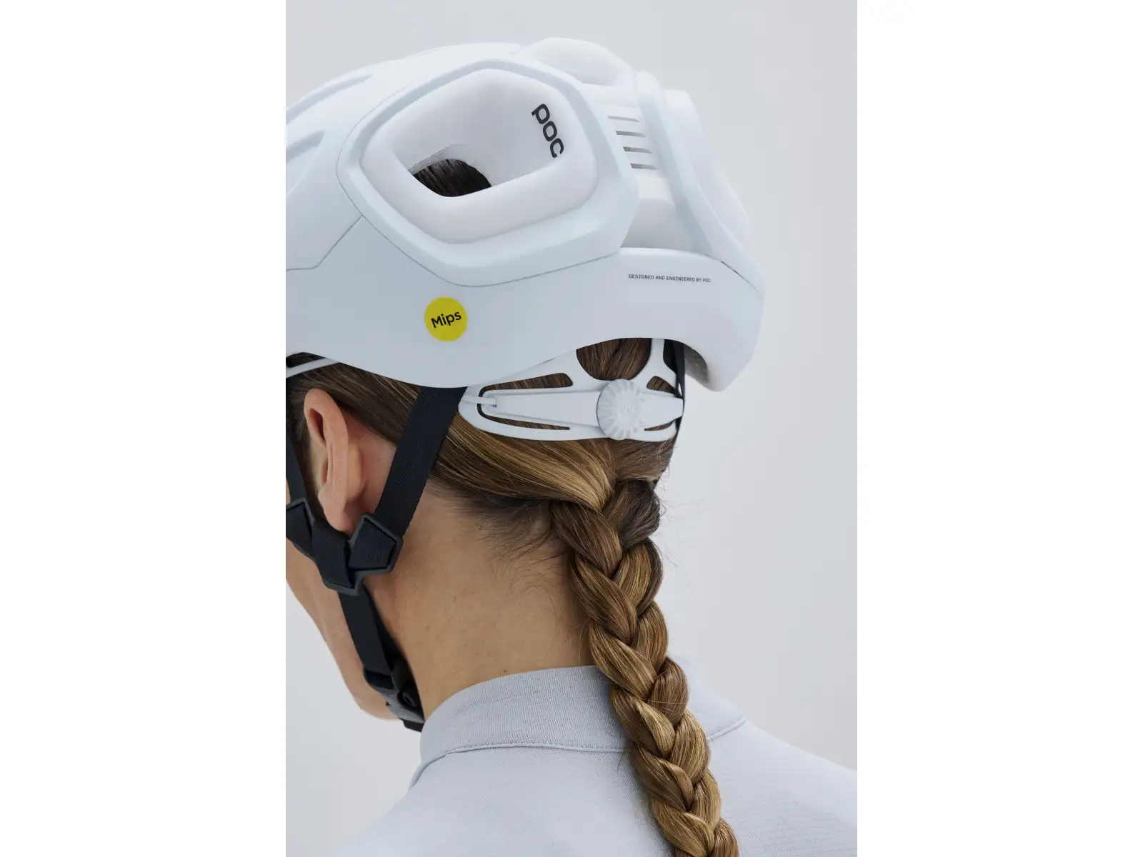 POC Amidal road helmet Olivine Green Matt/Thulite Pink Matt
