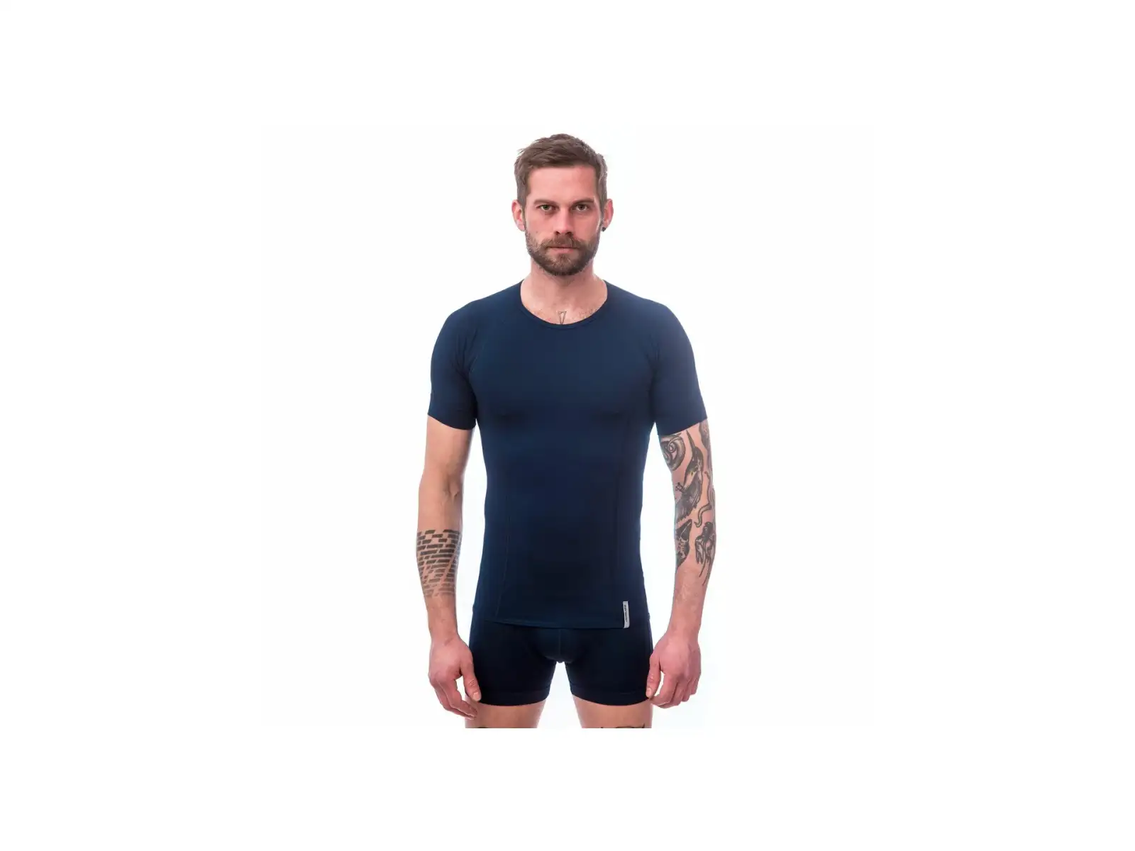 Sensor Coolmax Tech men's T-shirt short sleeve Deep Blue