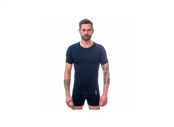 Sensor Coolmax Tech men's T-shirt short sleeve Deep Blue