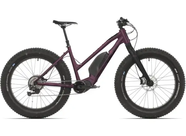 Rock Machine Vyöry e70 Easy Entry fatbike electric bike Dark Crimson