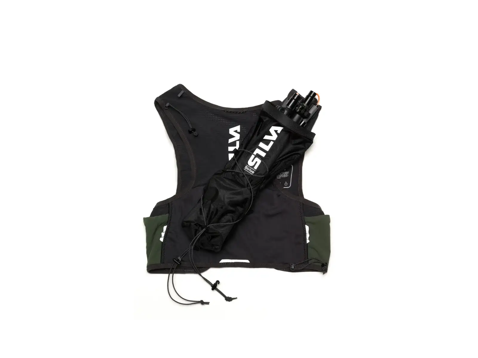 Silva Strive Fly Green running vest dark green