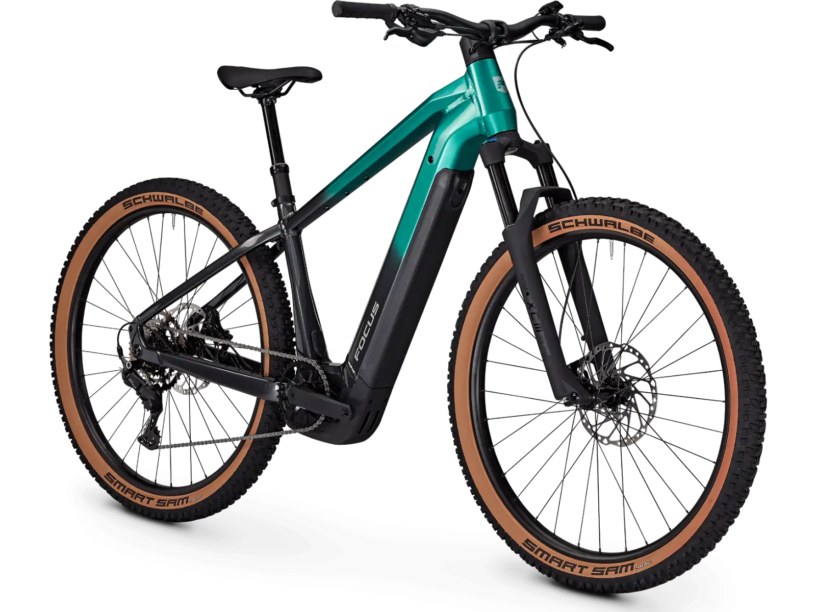 Focus Jarifa2 6.7 X 800 Wh Emeraldgreen/Diamondblack mountain e-bike