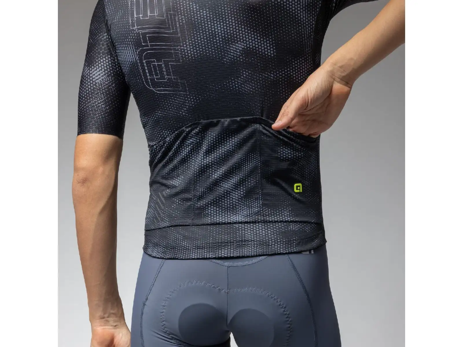 Alé Follow Me PR-E men's short sleeve jersey Black