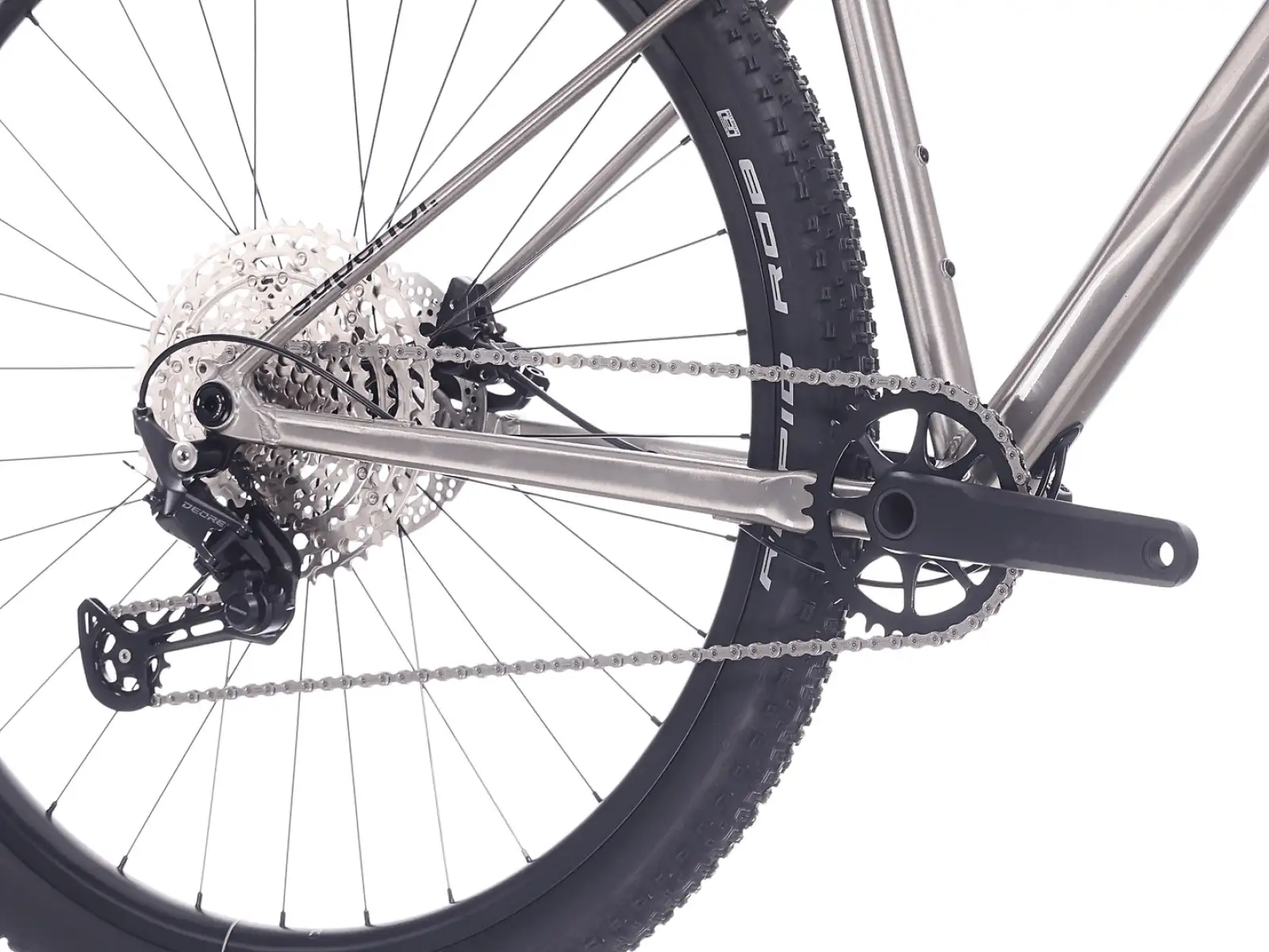 Superior XP 6.1 mountain bike Gloss Brush Alu/Black