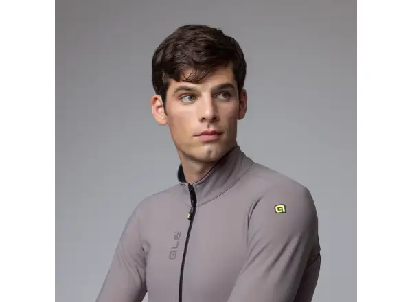 Alé Pragma Fondo 3.0 men's winter jacket Rope Grey