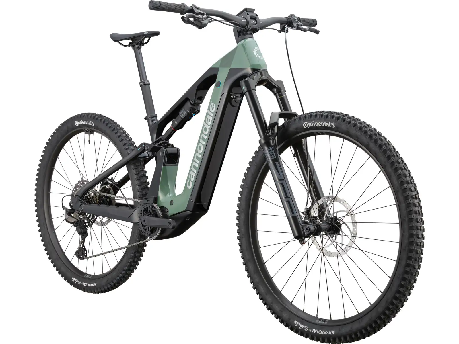 Cannondale Moterra Carbon 2 full-suspension e-bike Jade