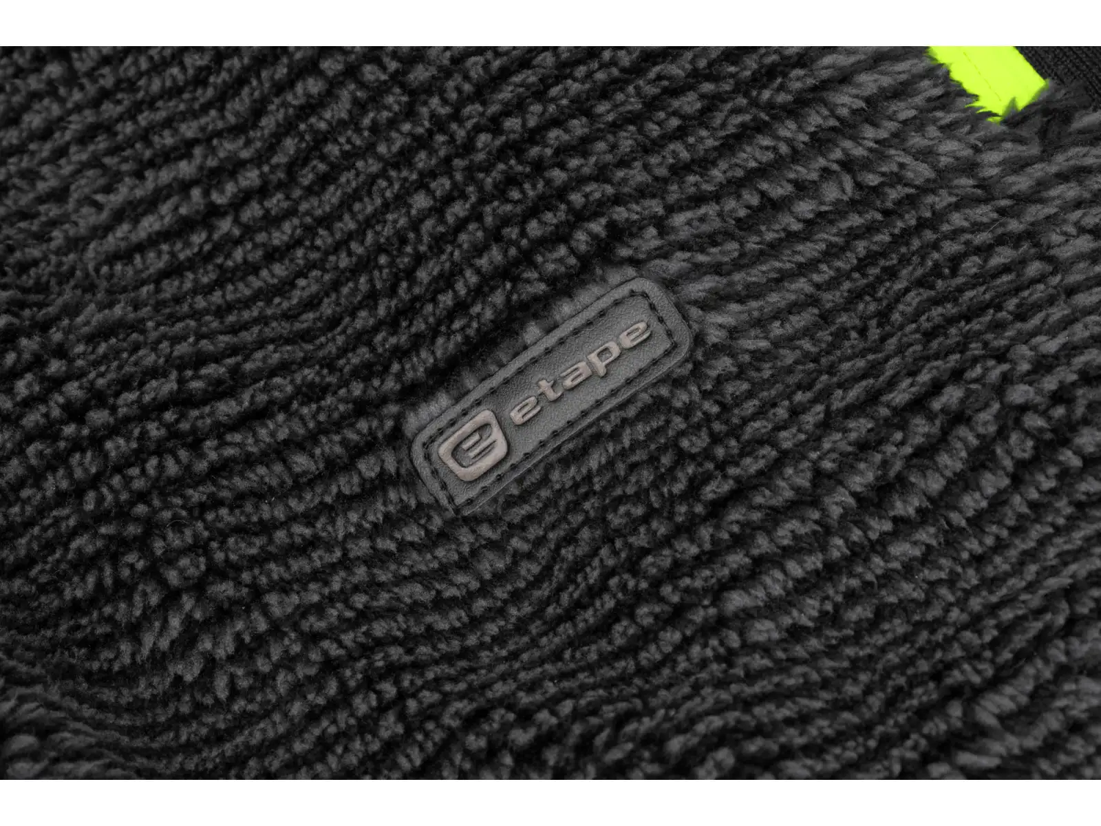 Etape Warmer men's sweatshirt anthracite/yellow fluo