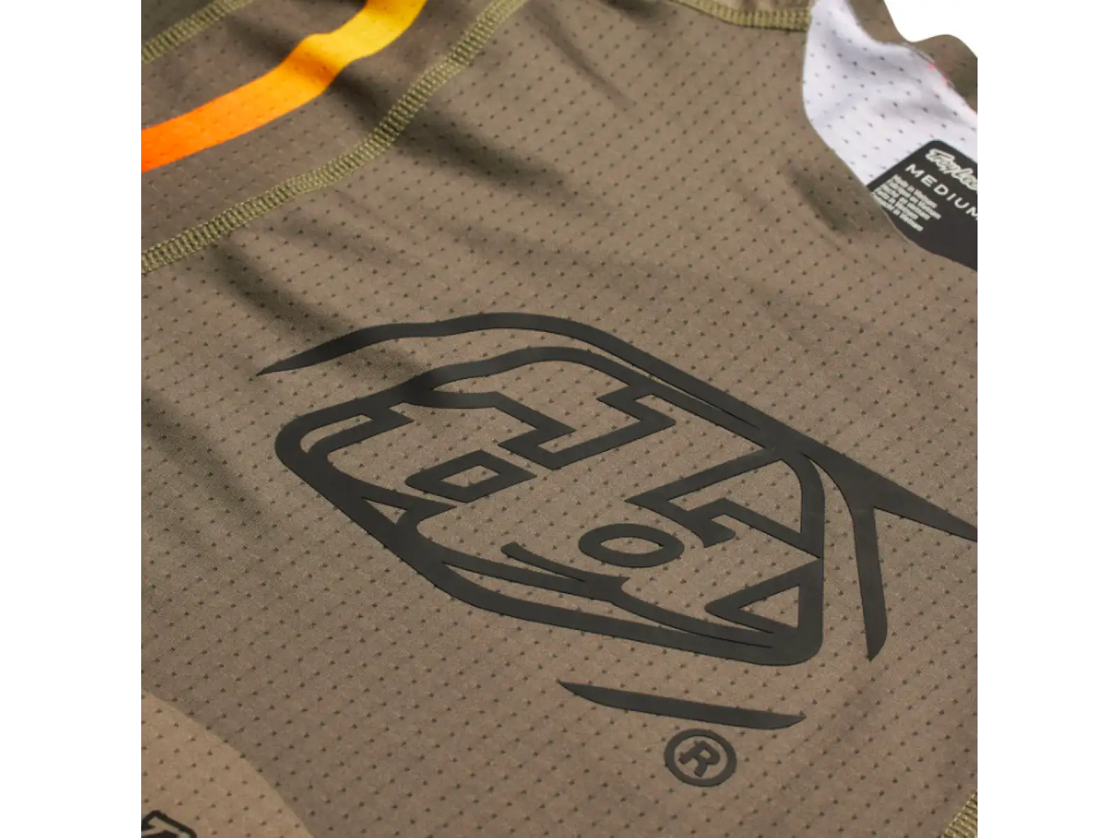 Troy Lee Designs Sprint Ultra men's jersey long sleeve Pinned Olive