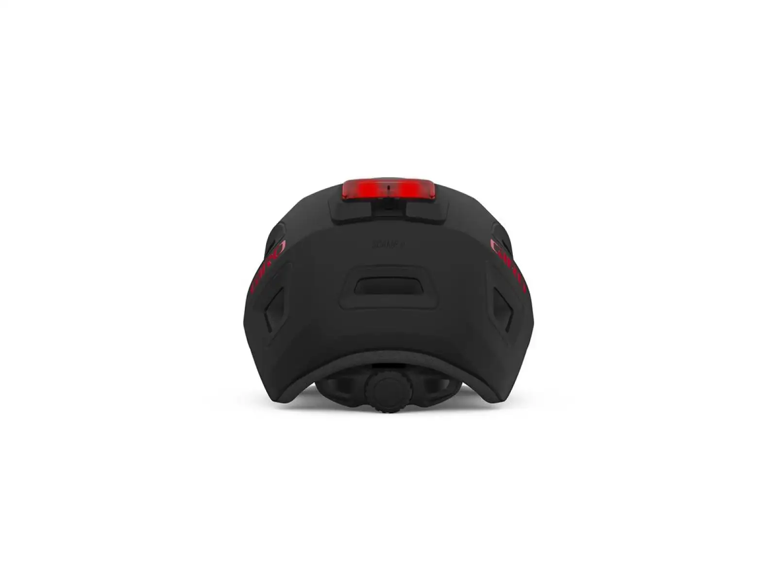 Giro Scamp II LED children's helmet Mat Black/Red