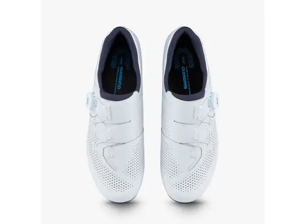 Shimano SH-RC302 wider men's road cycling shoes white