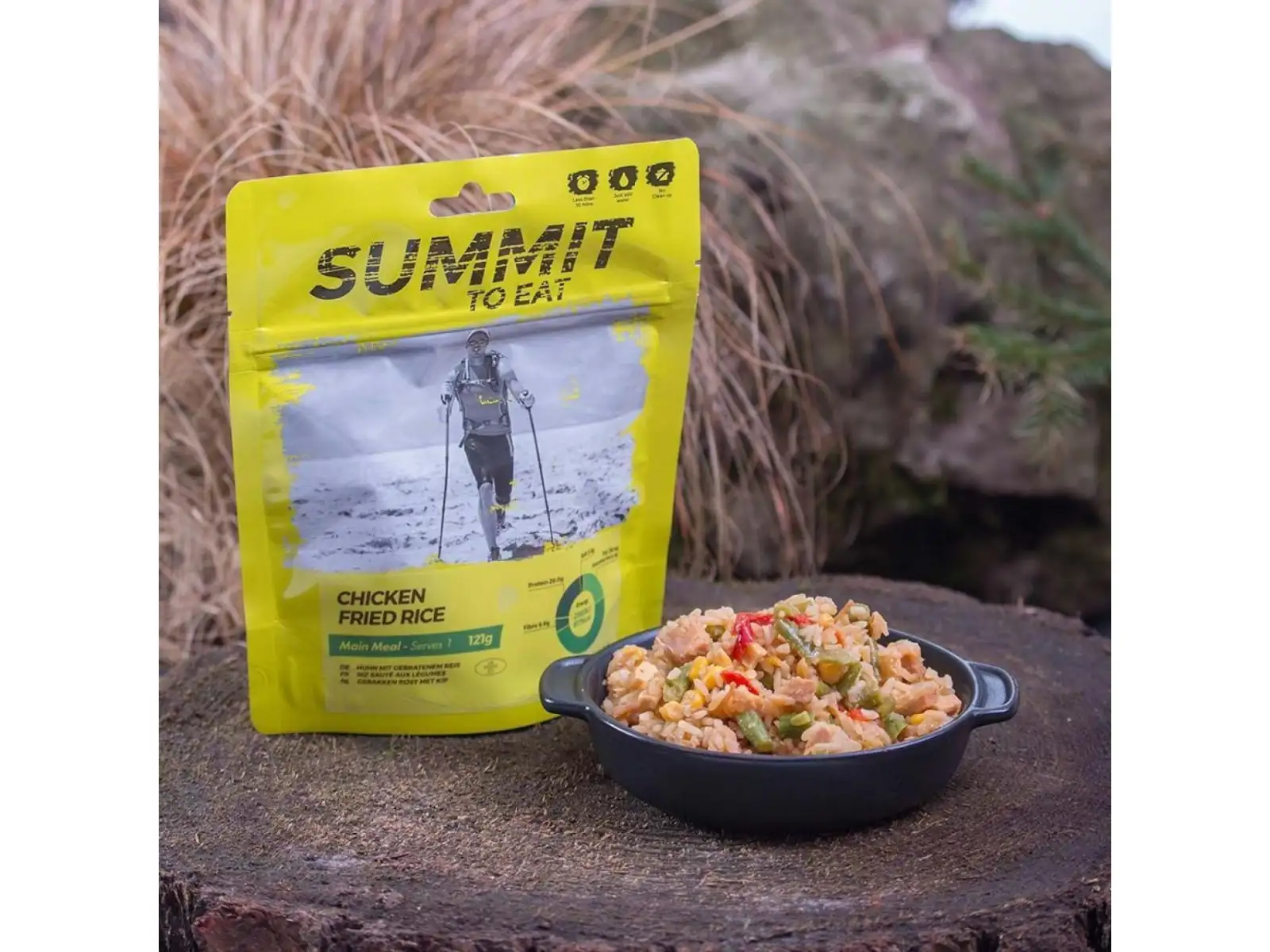 Summit To Eat dehydrated food Fried Rice with Chicken and Teriyaki Sauce 202 g