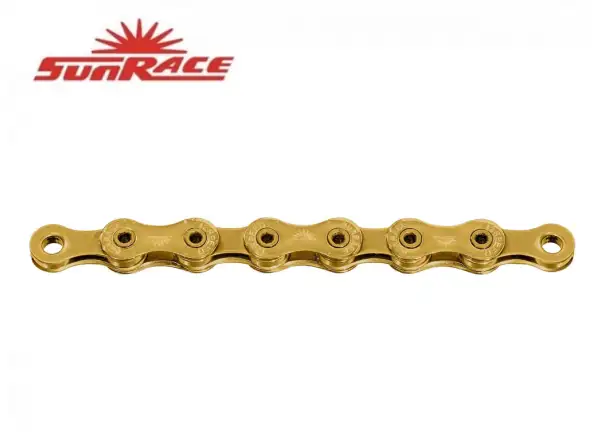Sunrace CN12H chain 12 sp. 126 links TiNi gold