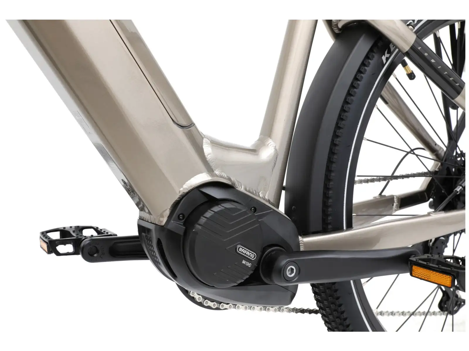 Apache Rio Grande 3 MX 720 Wh step-through e-bike Cappuccino