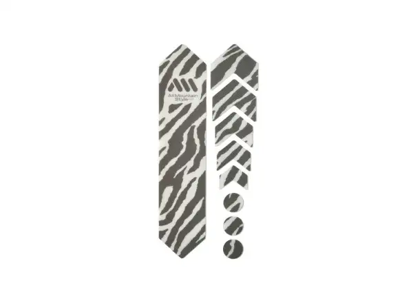 All Mountain Style frame protection stickers basic Clear/Zebra