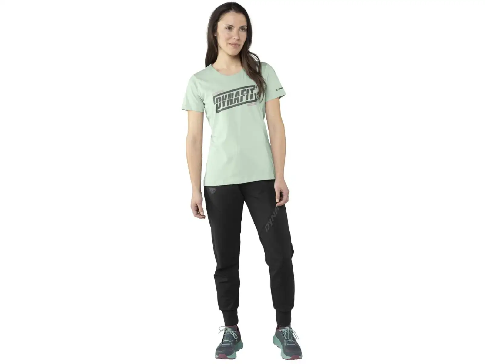 Dynafit Graphic Cotton women T-shirt short sleeve Jadelite/Tabloid