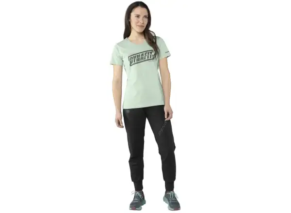 Dynafit Graphic Cotton women T-shirt short sleeve Jadelite/Tabloid