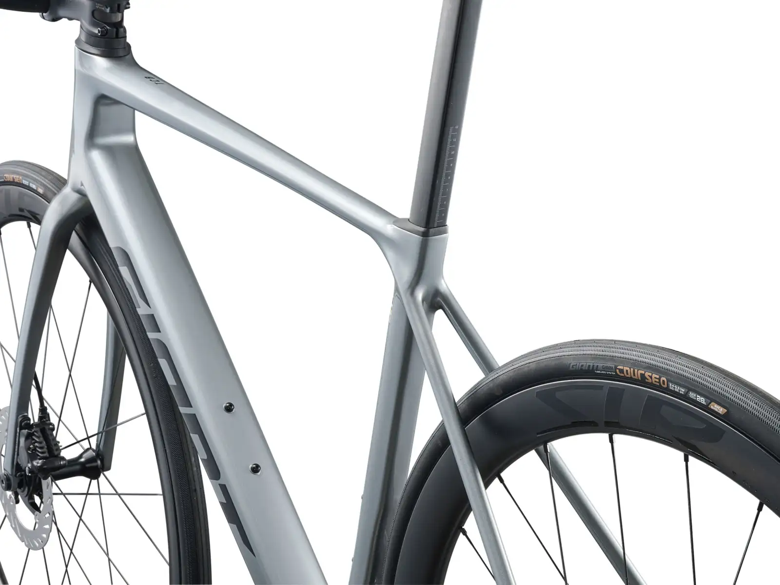 Giant TCR Advanced Pro 1 Di2 road bike Tech Silver