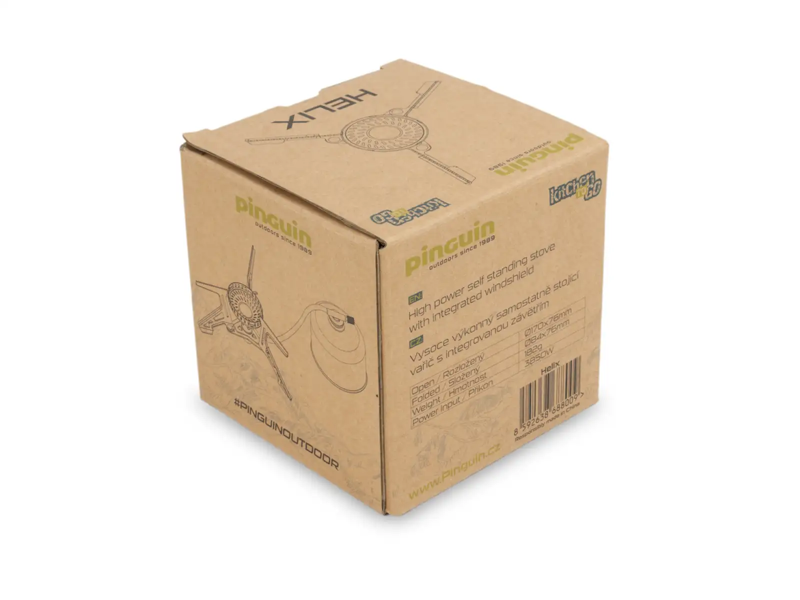 Pinguin Helix stove