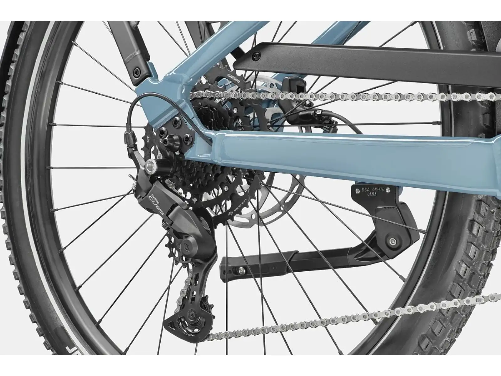 Cannondale Tesoro X 2 LSTH Storm Cloud low-entry touring e-bike