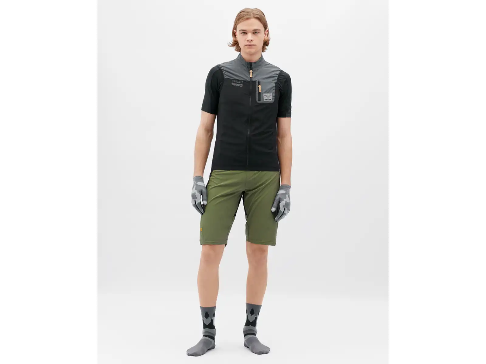 Silvini Cairo men's vest Charcoal