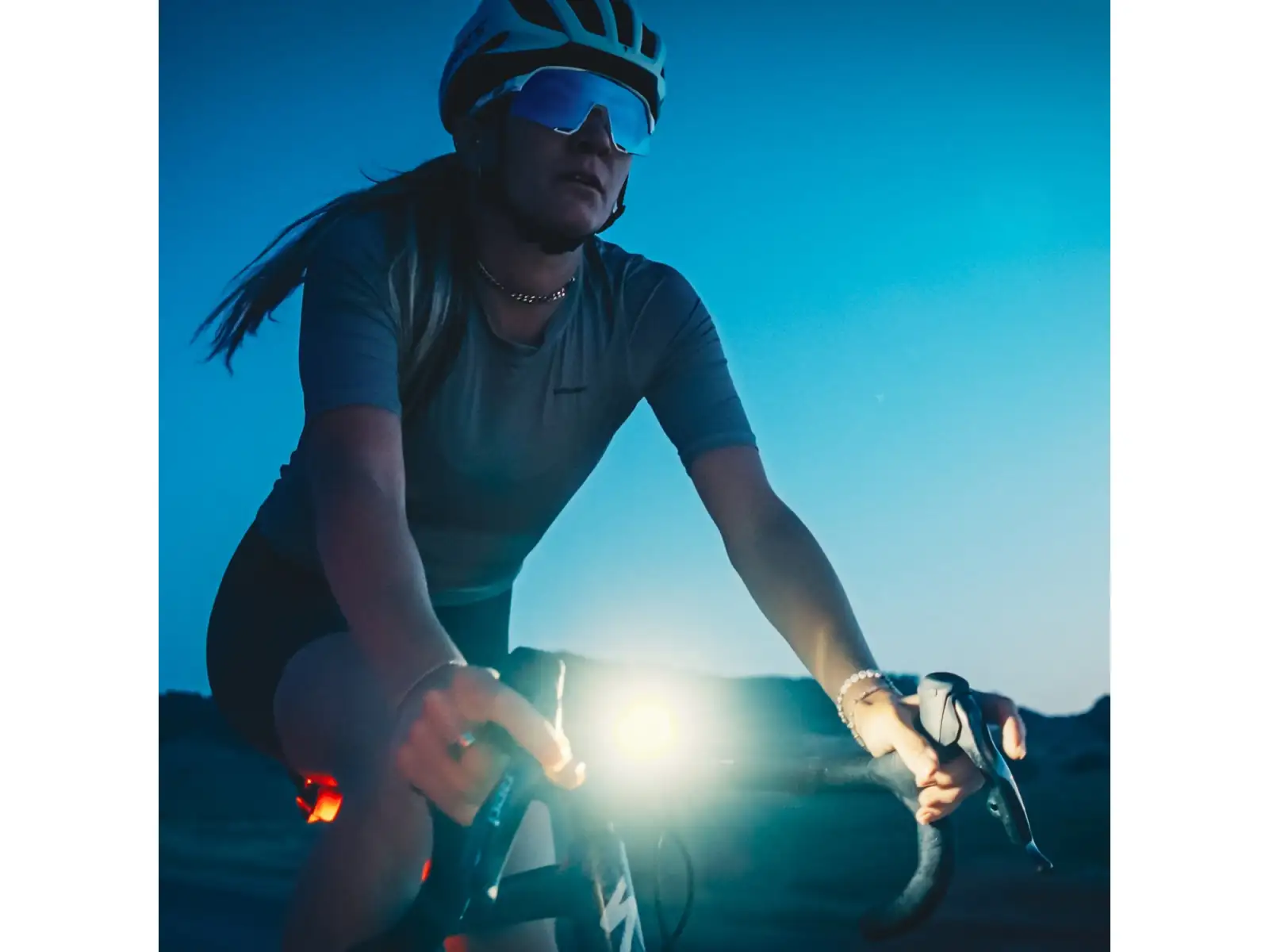 Lezyne Radar React StVZO System front and rear light Black