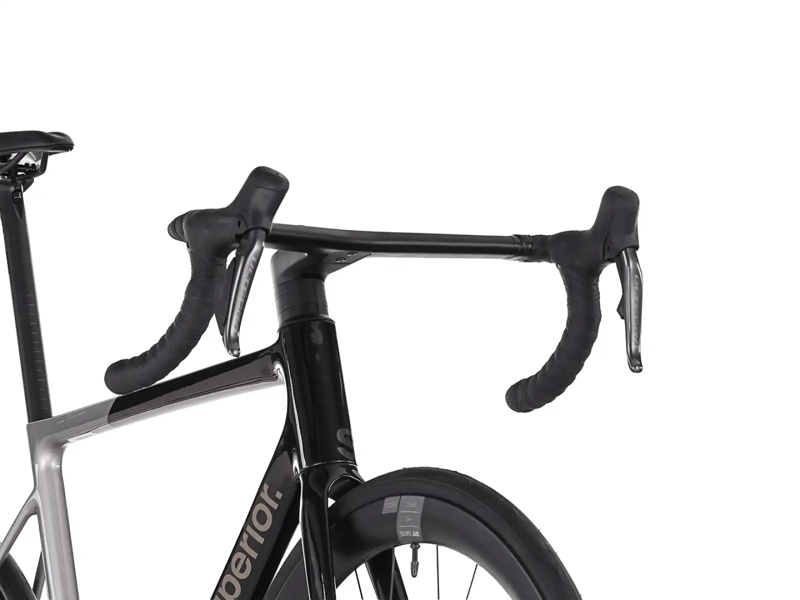 Superior RR 9.8 road bike Gloss Chrome Silver/Black Metallic