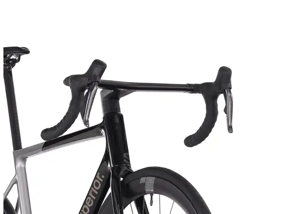 Superior RR 9.8 road bike Gloss Chrome Silver/Black Metallic