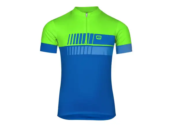 Etape Peddy 2.0 kids jersey short sleeve green/blue