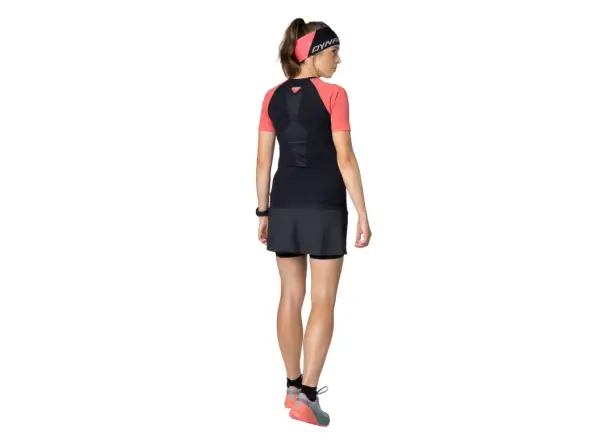 Dynafit Ultra 2in1 women's running skirt with inner shorts Black Out