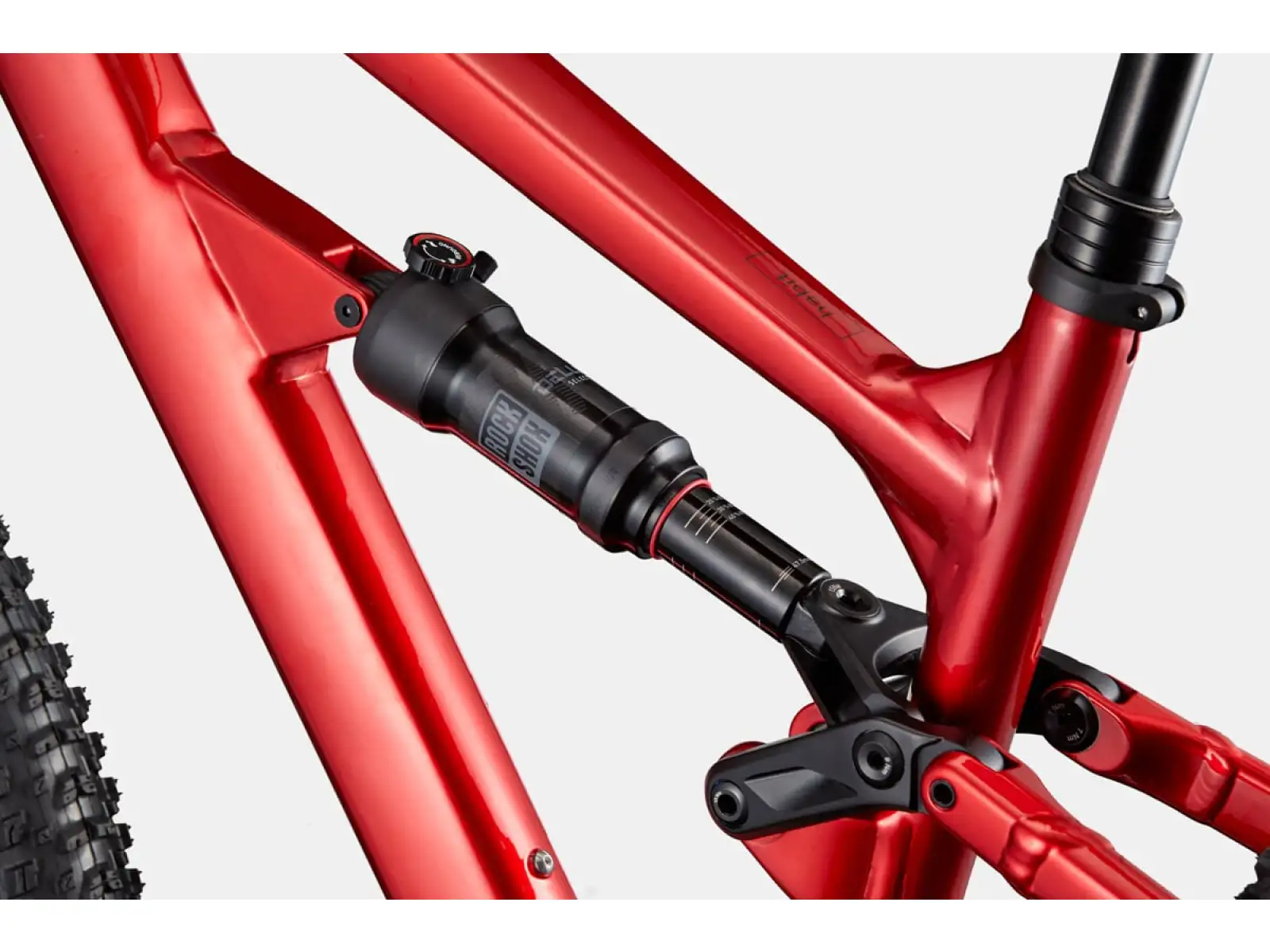Cannondale Habit 4 full suspension mountain bike Candy Red