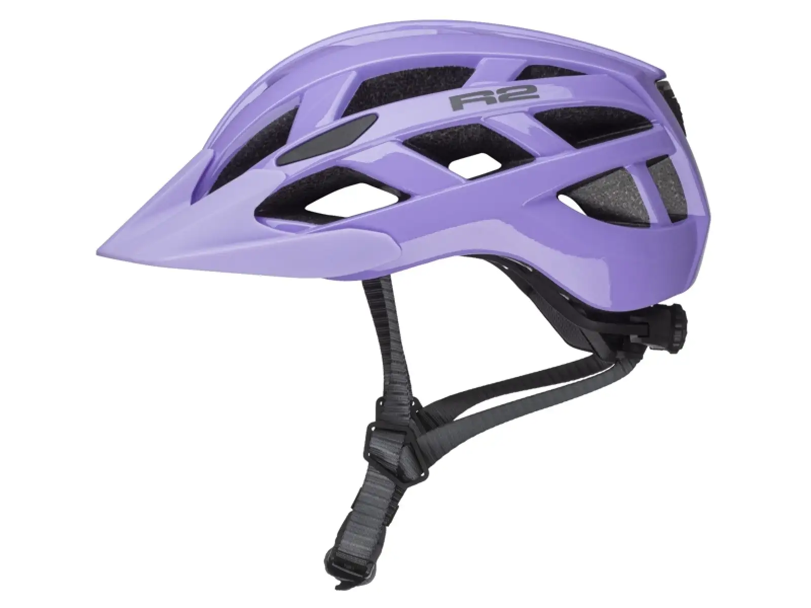 R2 Lumen Junior kids helmet lavender