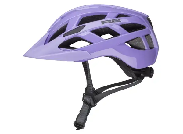 R2 Lumen Junior kids helmet lavender